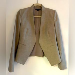 Theory Beige Fitted Blazer